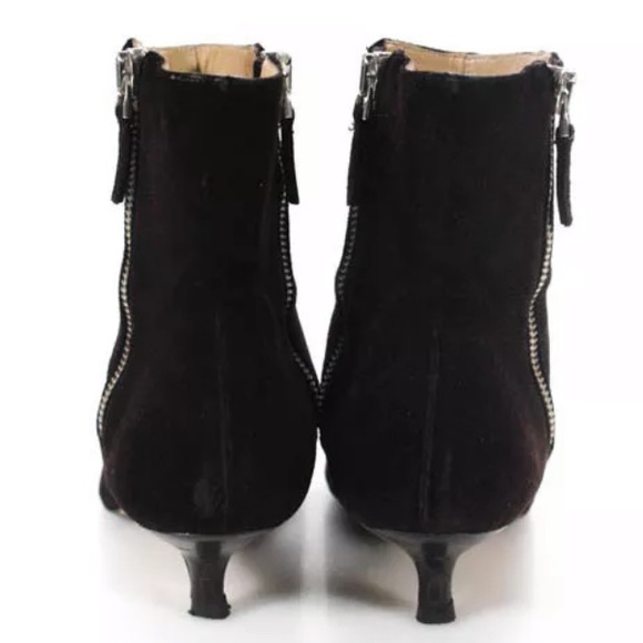 MICHAEL KORS BROWN SUEDE ANKLE BOOT SIZE 6.5 - Picture 3 of 6